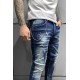 Jean Βlack Island 6587 Μπλέ Skinny fit